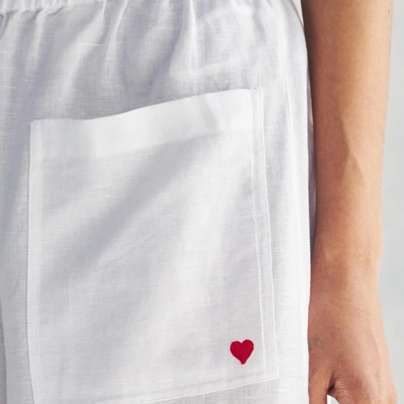 Nicobar Serene pants, light and loose fitting, white, Large - Picture 3 of 8